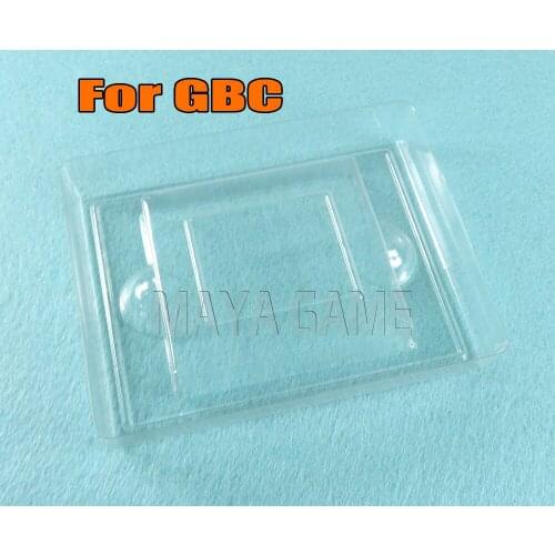 80pcs/lot for GBC Clear Plastic Game Card Cartridge Cases Boxes Insert Inner Tray Inlay for Gameboy Color GBC Japan EU version