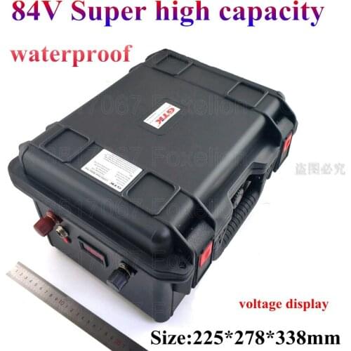 84V 42Ah 40Ah 35Ah 25ah Lithium li-ion lipo battery Super high capacity for UPS power motor solar energy inverter + 5A charger