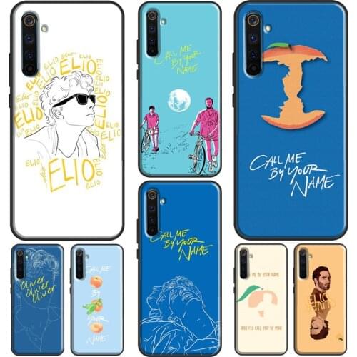 Oliver Elio Call Me By Your Name Case For Realme 8 Pro Q3 6 7 Pro GT Neo C15 C11 C3 Cover For OnePlus 9 Pro 8 7T 8T 9R Nord