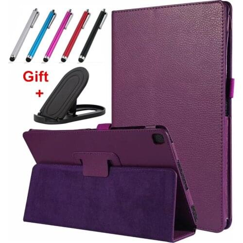 Tablet Case For Samsung Galaxy Tab A 10.1 2019 PU Leather Fold Stand Cover For Galaxy Tab A 10.1 SM-T510 T515 10.1'' Case + Pen