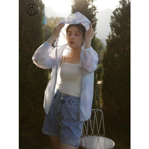 DUSHU Womens Summer Jackets