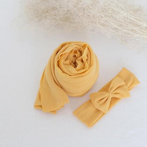 Stretch jersey knit wrap Newborn photo prop Extra Baby soft swaddle blanket layer backdrop photography props