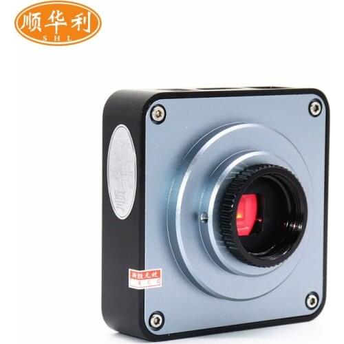 HD 38 megapixel HDMI / USB two in one interface microscope industrial camera