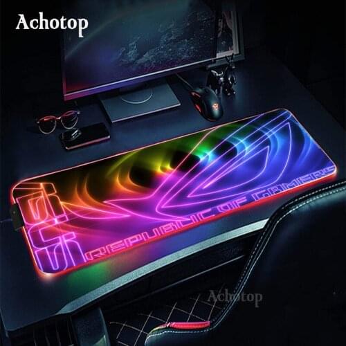 ASUS ROG Gaming Mouse Pad RGB Mouse Pad Gamer Computer Mousepad RGB Backlit Mause Pad Large Mousepad XXL Keyboard LED Desk Mat