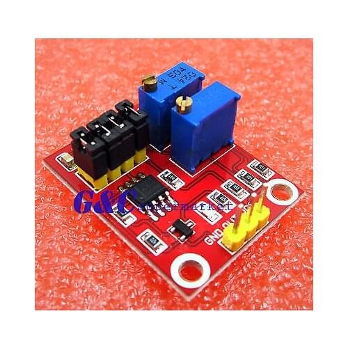 LM358 Adjustable Square Wave Module PulseUpgrade Frequency Duty Cycle diy electronics