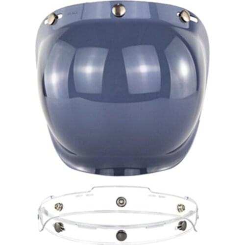 Motorcycle Windshield for Vintage Helmet Helmet Jet Style Helmet Bubble Shield