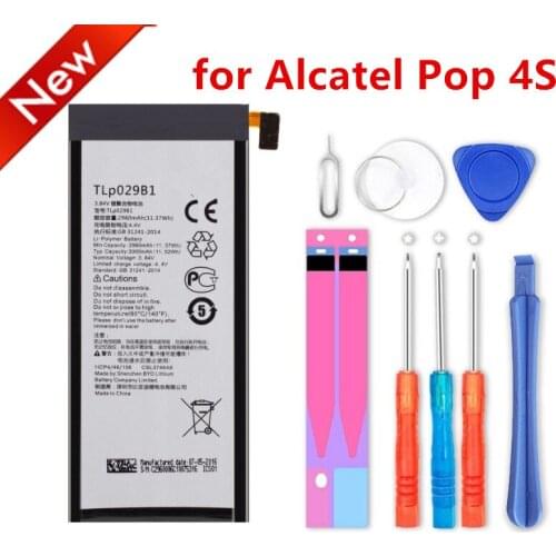 NEW TLp029B1 2960mAh Battery for Alcatel Pop 4S 5095 5095B 5095I 5095K 5095L 5095Y For TCL 550 Batteries