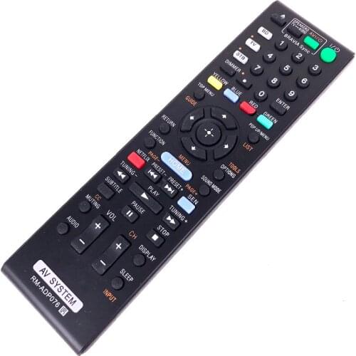 New remote control For SONY AV SYSETM RM-ADP076 RM-ADP074 RM-ADP072 RM-ADP053 BDV-E470