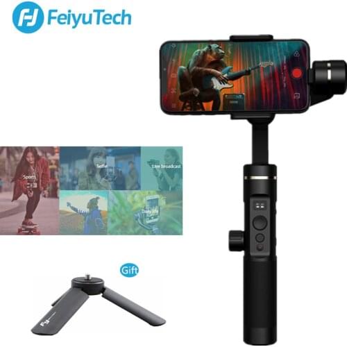 FeiyuTech SPG2 3-Axis Handheld Stabilizer Gimbal Selfie stick for iphone X 8 7 OPPO Samsung Note 8 ViVO Smartphone Mobile phones