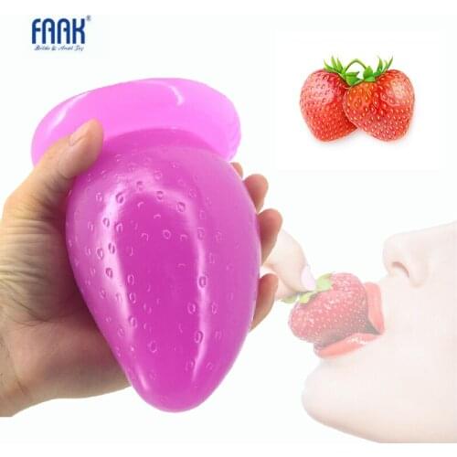 Unisex Anal Sex Toys Adult Erotic suction Anal Plug Woman G-spot Massage Masturbation Gay Anus Expand Butt Plug strap on outside