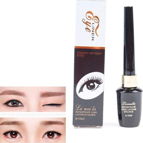 Waterproof Eyeliner Hard Head Quick Dry Sweatproof Black Liquid Eyeliner Pen Long Lasting Eye Cosmetics