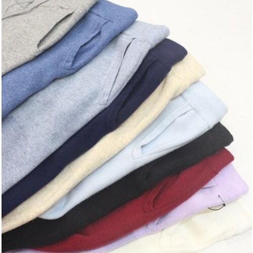 Harem Pants Women 2018 Winter Wool Microfiber Regular Drawstring Hot Knit Pants New Casual Slim Feet Wearing Cashmere Women