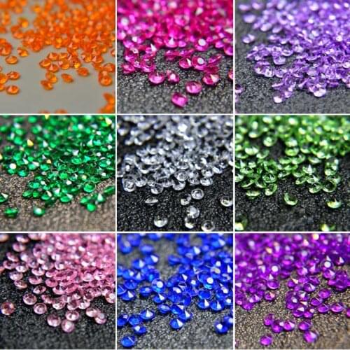 1000Pcs DIY Diamond Imitation Tip Drill Multifunction Acrylic Wedding Decoration Jewelry Garment Accessory Event Party Supplies