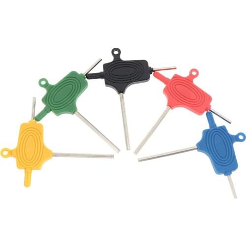 5colors Multi-function Wrench Tattoo Hex Key Tattoo Wrench Tattoo Equipment Tattoo Machine Machine Accessories Tool