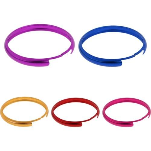 Aluminum Alloy 45mm Dia Car Key Trim Ring Rim Fit for BMW MINI Cooper New Design High Quality Aluminum Deco-Trim