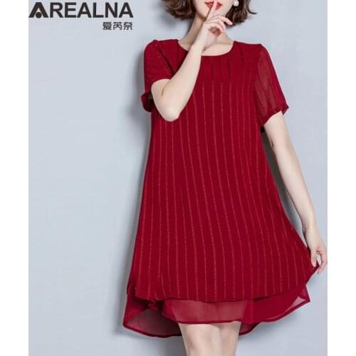 Летние платья в полоску AREALNA China At AliExpress