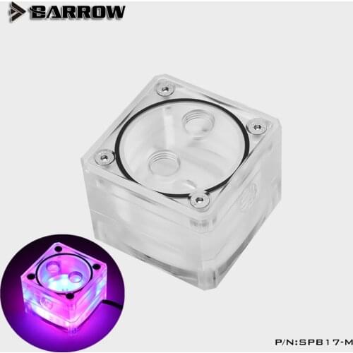 Barrow Mini ITX Reservoir RGB Water Pump Expansion Part For Pump Box MOD used For ITX Case LRC 2.0 Acrylic SPB17-M