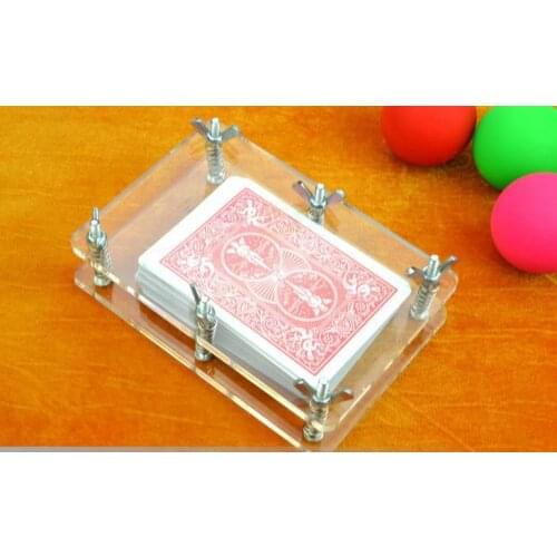 Free shipping! Crystal Card Press,Crystal Card Flatten Restore Deformation - Magic Tricks,Stage,Mentalism,Close up, Accessories