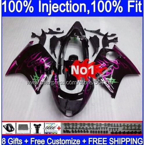 Blackbird For HONDA CBR 1100 XX CBR1100XX 92MC.73 CBR1100XX 1996 1997 1998 1999 2000 2001 96 97 98 99 00 01 Fairing Rose flames