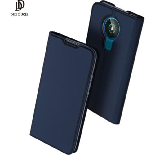 For Nokia 1.4 Case 6.52" DUX DUCIS Skin Pro Series Flip Wallet Business Leather Case for Nokia 1.4 Cover Card Slot Accessories
