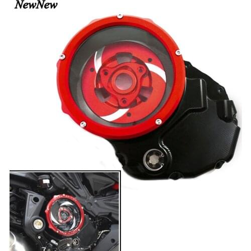 Motorcycle Engine Parts Racing Clear Clutch Cover Spring Retainer Pressure Plate For Ducati XDIAVEL/S 16-20 Diavel 1260/S 19-20