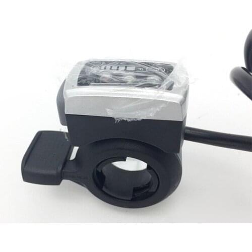 24V/36V/48V Electric Bike Thumb Throttle Wuxing E-bike Throttle Electric Scooter Accelerator Electric Vehicle Speed Controller
