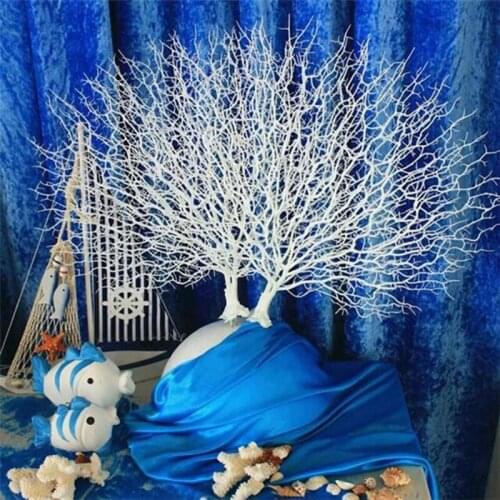 Artificial Plants For Home Decoration Peacock Tree Sea Tree Dried Branch Household Living Room Decoration Accessories