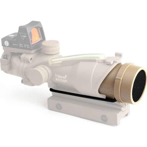 LAMBUL 1x32 4x32 Killflash Scope Killflash Anti-Reflection Device 1x32 4x32 ACOG Scope Protector Cover Cap Black