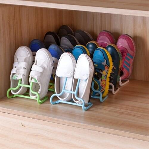 1PCS Multi-Function Shelf Drying Rack Shoe Rack Stand Hanger Children Kids Shoes Hanging Storage Wardrobe Organizer