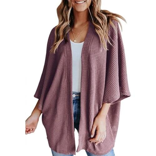 Fashion Knitted Sweater Casual Cardigan Womens Cardigan Spring and Autumn New Korean Loose Cardigan Womens Top Casual