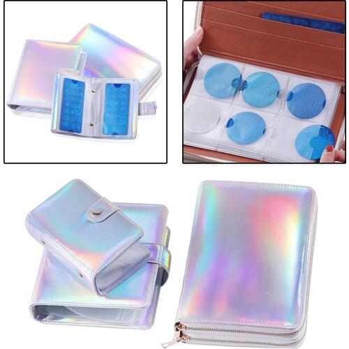 Nail Art Stamp Plate Stamping Plates Holder Storage Bag Cases Stamp Bag Organizer Collection Ablum