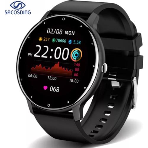 2021 New Smart Watch Men And Women Sports watch Blood pressure Sleep Monitoring Fitness tracker Android ios pedometer Smartwatch