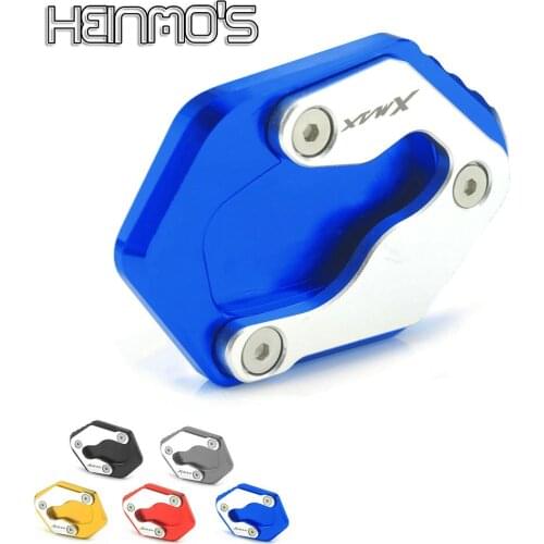 Support Frame Pad For YAMAHA XMAX125 XMAX250 XMAX300 2017 2018 2019 Parking Kickstand Plate Cover XMAX X-MAX X MAX 125 250 300