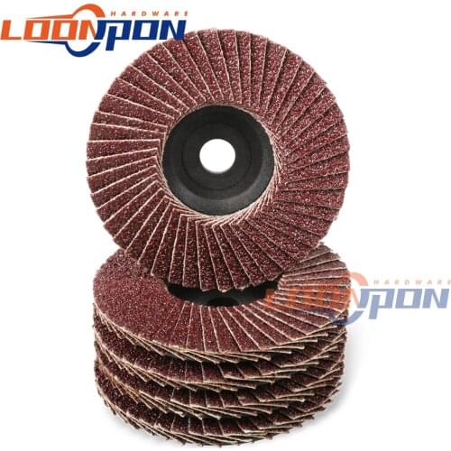 75mm Flap Discs Sanding Discs 80Grit Grinding Wheels Blades for Angle Grinder Thickness 10mm 2-10pcs