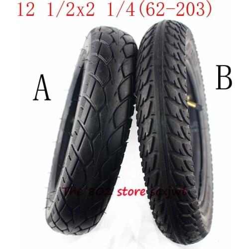 12 inch 12 1/2x2 1/4 bike folding electricscooter wheel tire 12 1/2 * 2 1/4 62-203 tyre inner tube fits Many gas scooter E-bike