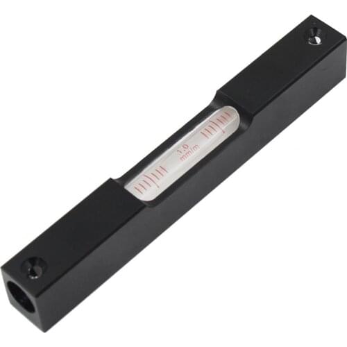 HACCURY high precision strip level iron metal spirit level small level bubble accuracy 1.0mm/m