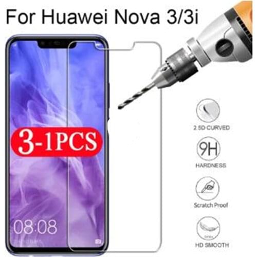 3-1Pcs phone screen protector for Huawei nova 8 SE 7 7i 6 5 5i pro tempered glass nova 5T 5Z 4 4E 3 3i 3E protective film Glass