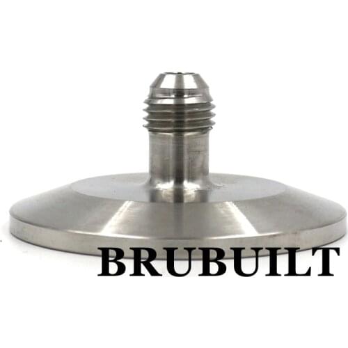 1.5"TC x 1/4"MFL Adapter 304 Sanitary Tri-Clover Fittings Connectors Home Brew