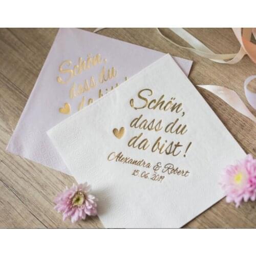 Custom 100pcs Monogrammed Wedding Dinner Napkins, Beverage Napkins,Monogramed Napkins, Floral Frame Wedding LUNCH napkins