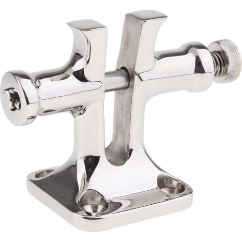 316 Stainless Steel Split Bollard and Captive Locking Pin - Boat / Marine / RV Mooring Rope