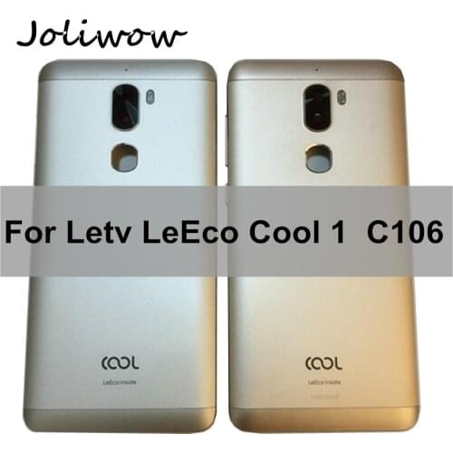 For Letv LeEco cool1 c106 c106-7 C106-9 R116 C103 Back Battery Cover Door Housing Rear Glass parts for Letv Coolpad Cool 1