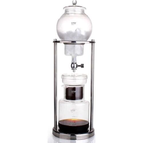 Dutch Coffee Cold Drip Water Drip Brewing Maker 600ml Household Coffee Reusable Filters 304 Stainless Steel Piller