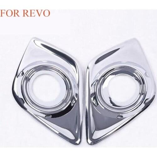 Chrome fog lamp cover fit for HILUX REVO 2015 2016 2017 hilux revo accessories