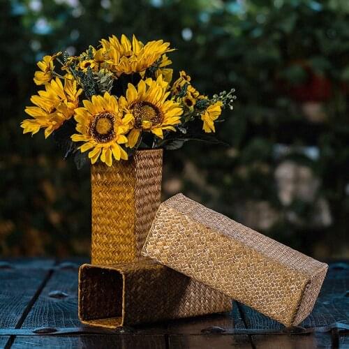 Artificial Sunflower Fake Flower For Living Room Decoration Dried Bouquet Dining Table Flower Dried Flower TV Cabinet Decoration