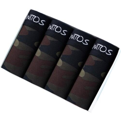 4pcs Set Underwear Man Superior Quality Underpants Cotton Shorts Ventilation Sexy Homme Boxers For Fashion Mens Panties New