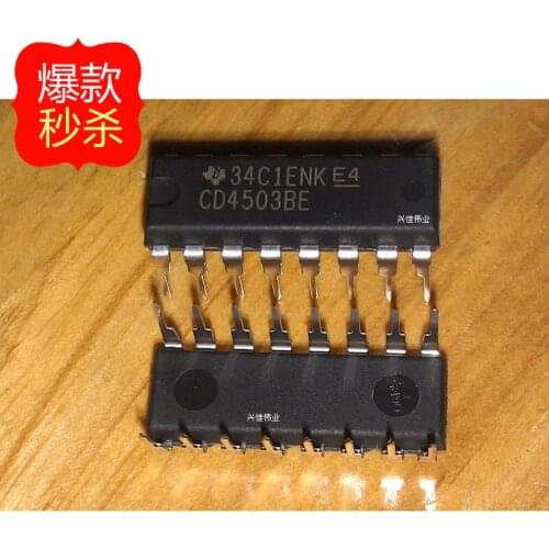 10PCS TI CD4503BE CD4503 DIP16 Logic IC Package
