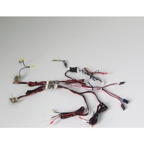 1/10 Simulation Pickup Truck Lighting System Remote Control Climbing Four-wheel Drive Hill Climber Model 150 Pickup Electric Toy