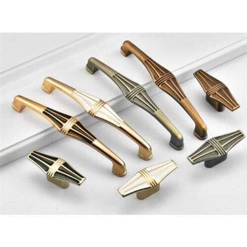 Multi-style Asian Green Retro Handle Home Furniture Wardrobe Door Drawer Small Handle Kitchen Cabinet Wardrobe Handle Home Tools