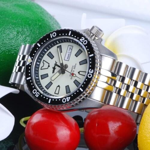 HEIMDALLR Mens Automatic Watch Sapphire Crystal Mechanical Watches Luminous 200M Waterproof Japan NH36A Movement Diver Watch