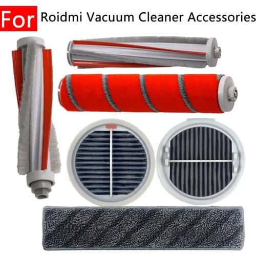 For Xiaomi Roidmi NEX NEX2 Plus NEX2 Pro F8 PRO F8 F8E Accessories Parts Roll Brush Mop Rag Hepa Filter Kit Robot Vacuum Cleaner